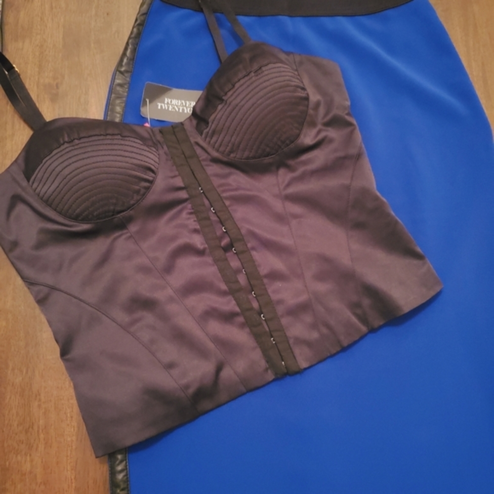 Corset Top and Midi Skirt